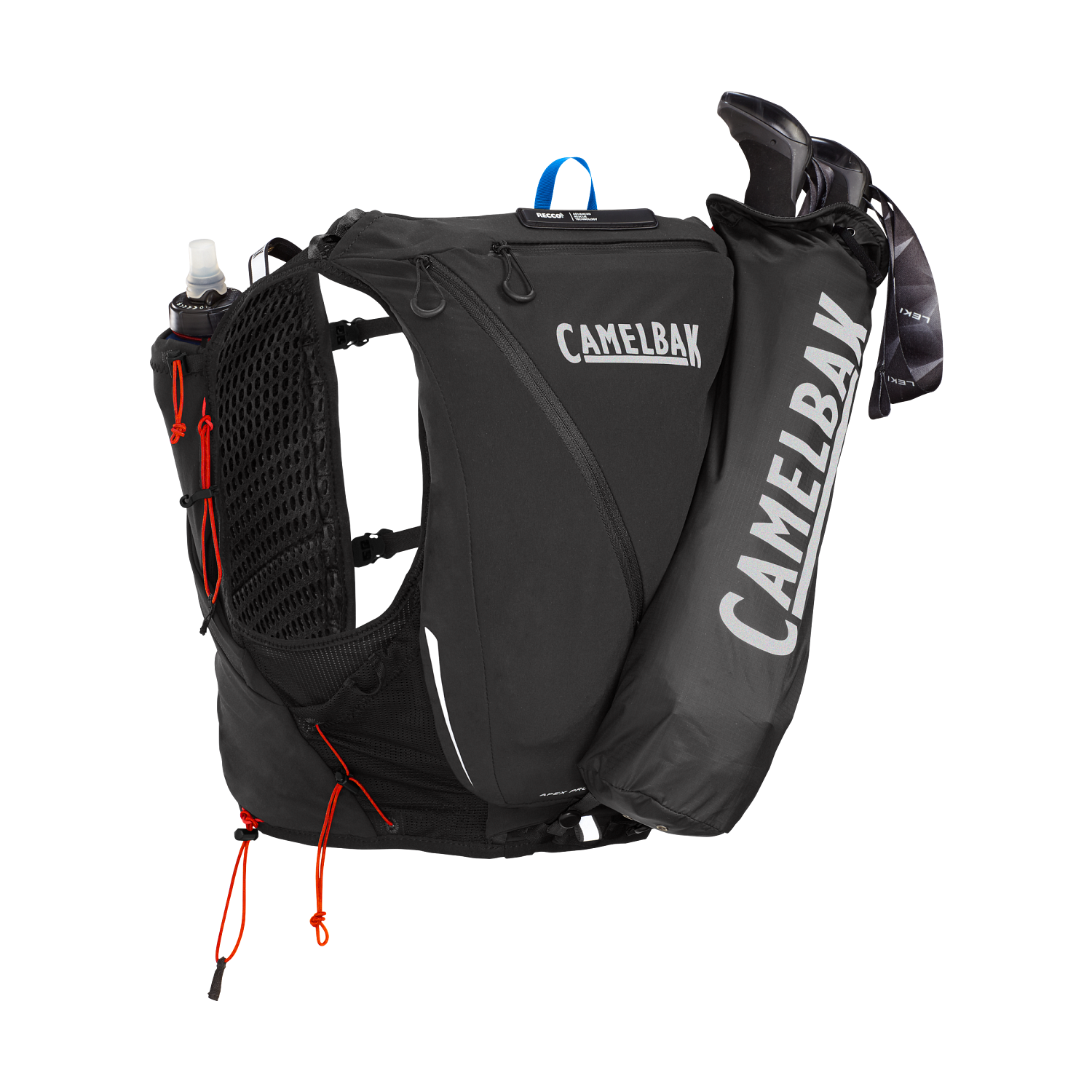 Apex Pro Run Vest 34oz, Black, XS